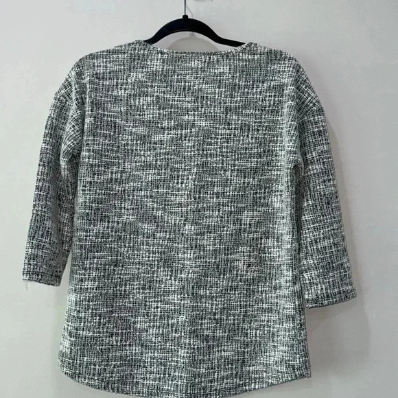 89th Madison Button Shoulder Scoop Neck Sweater Sz S - Picture 3 of 11